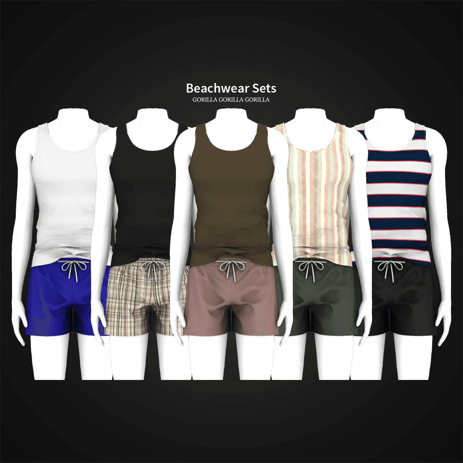 Скриншот мода Сет одежды Beachwear Set